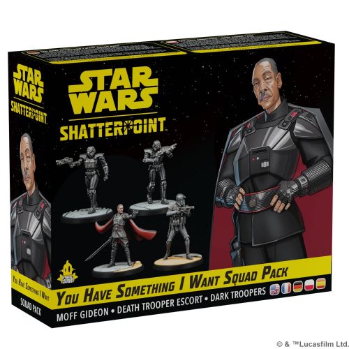 Star Wars Shatterpoint You Have Something I Want Moff Gideon Squad Pack